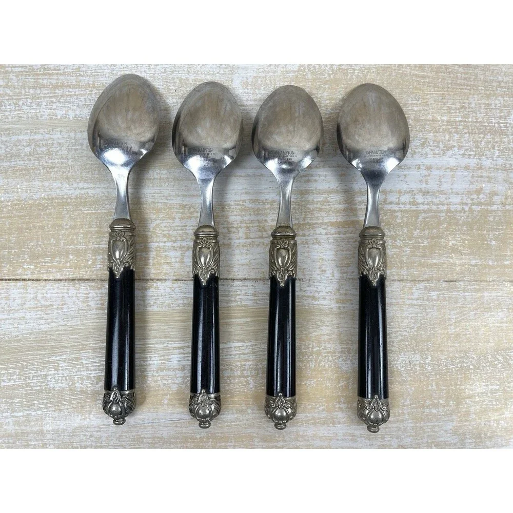 Hampton Silversmiths soup spoons